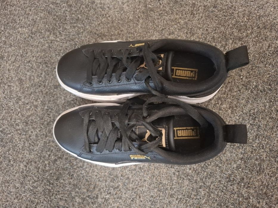 Шкіряні підліткові кеди Puma, 37р