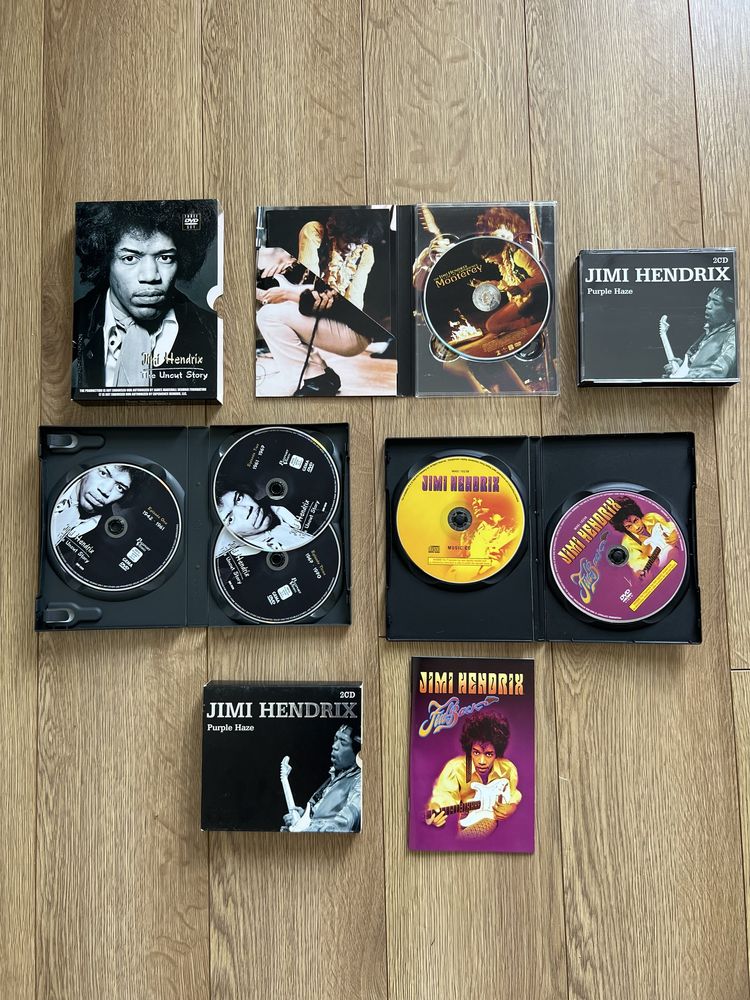 Zestaw DVD i CD Jimi Hendrix