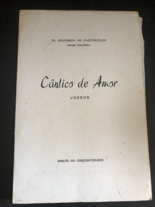 Cantico de Amor do Frei Bernardo de Vasconcelos