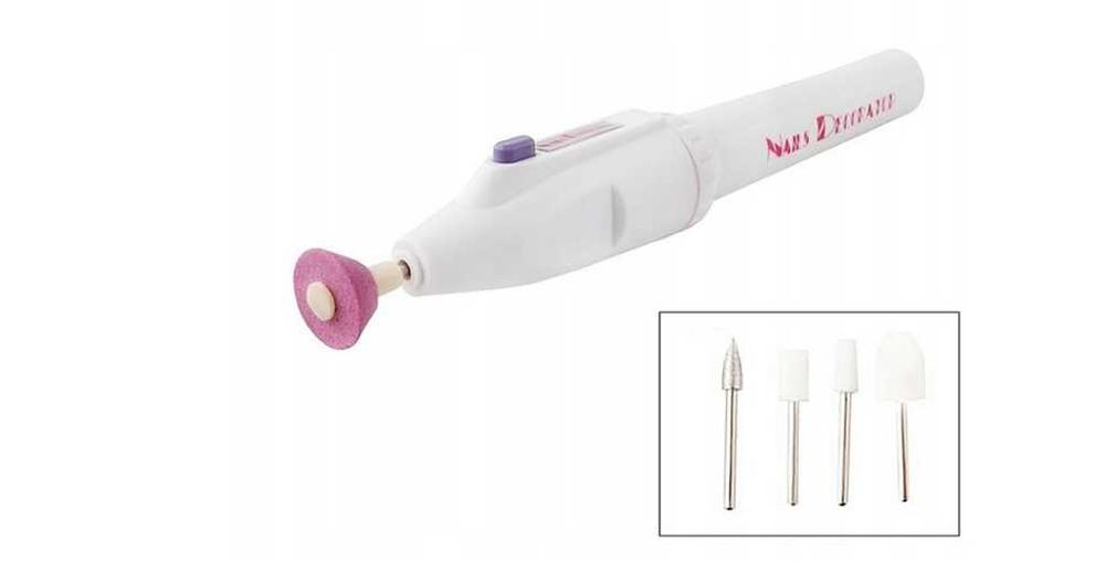 Frezarka do paznokci MINI na baterie+ FREZY gratis