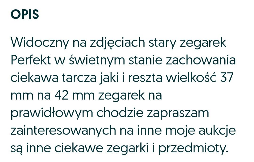 Stary Zegarek z 1992.