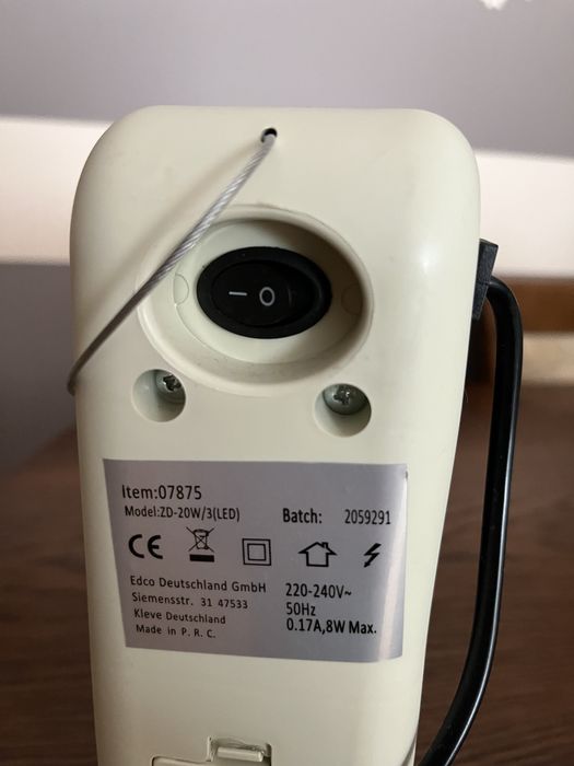 Lampa UV na owady Grundig