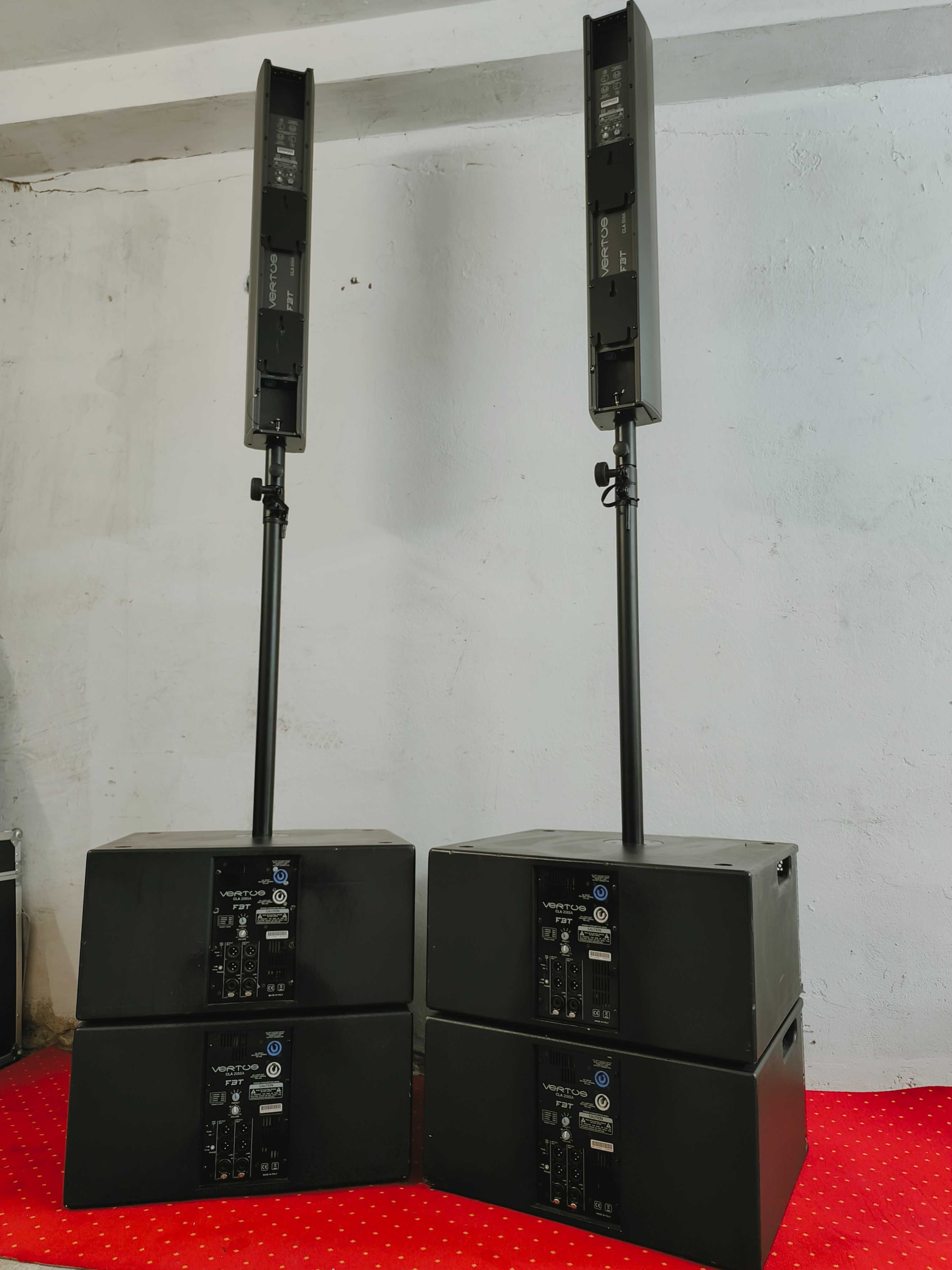 FBT Vertus 2xCLA 604A + 4xCLA 208-SA