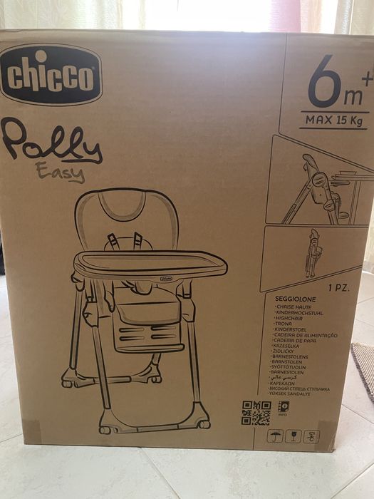 Cadeira refeição Chicco Polly Easy
