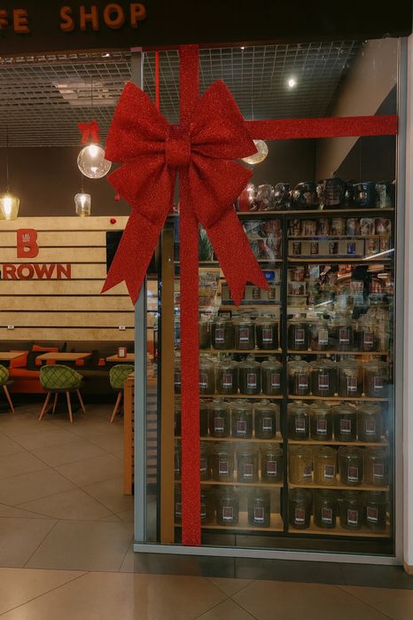 Бант на двері, бант на фасад, бант на ялинку, бант на авто