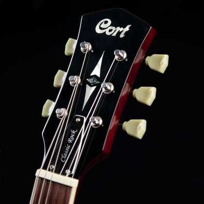 Cort CR250 DBB gitara elektryczna typu Les Paul CR-250-DBB dark blue b