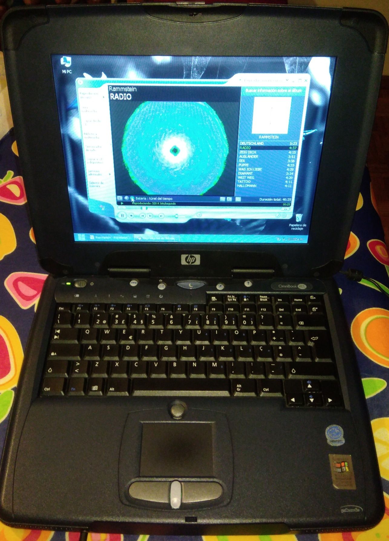 Portátil HP Omnibook XE3