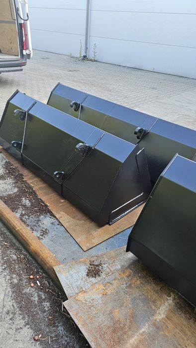 Łyżka szufla 200cm WZMOCNIONA mocowania Euro SMS FAUCHEUX Mailleux