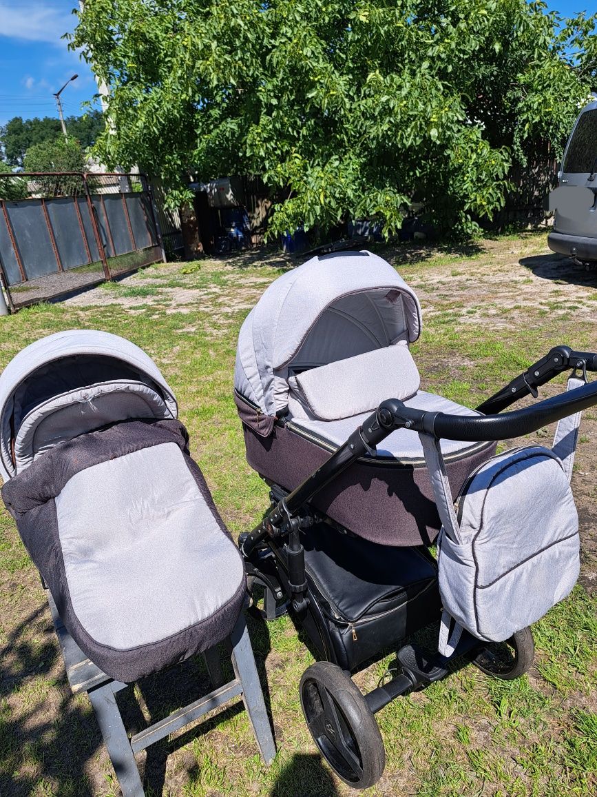 Коляска 2 в 1 baby pram Almondo Реальному покупцю хороша знижка