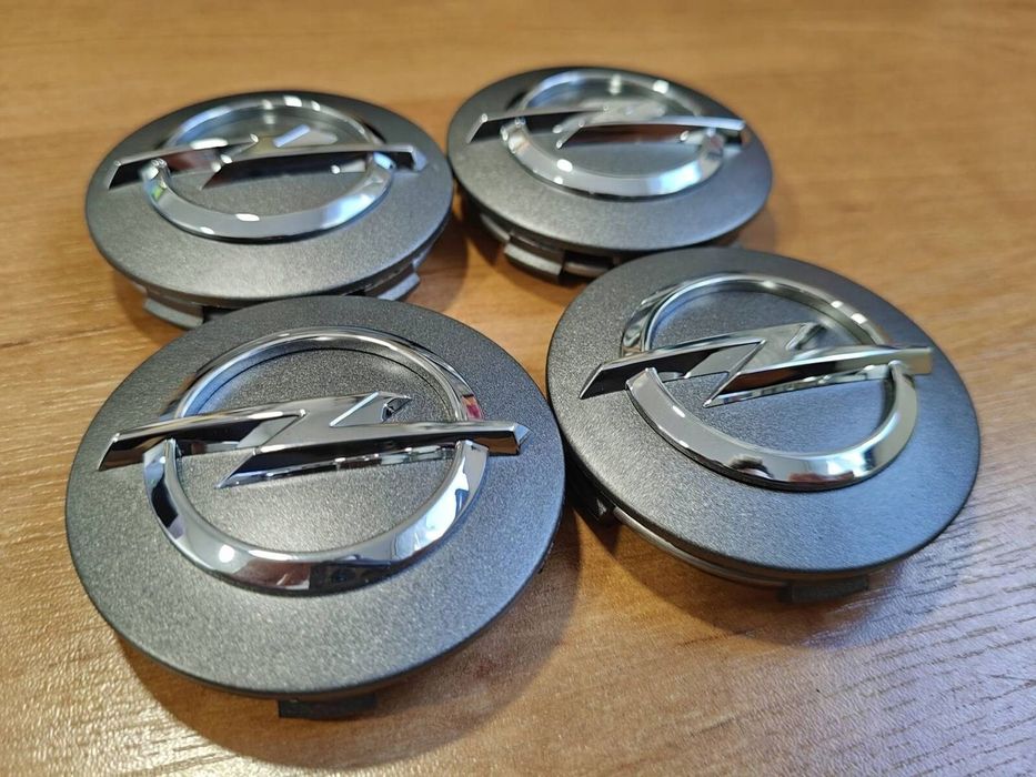 Oryginał dekielki zaślepki kołpaczki kapsle Opel 13347294 grafitowe