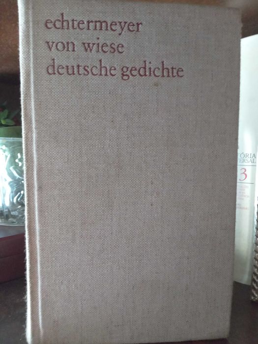 echtermeyer von wiese deutshe gedichte