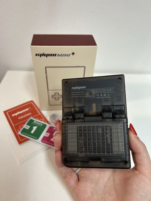 Consola Miyoo Mini Plus Crystal Black