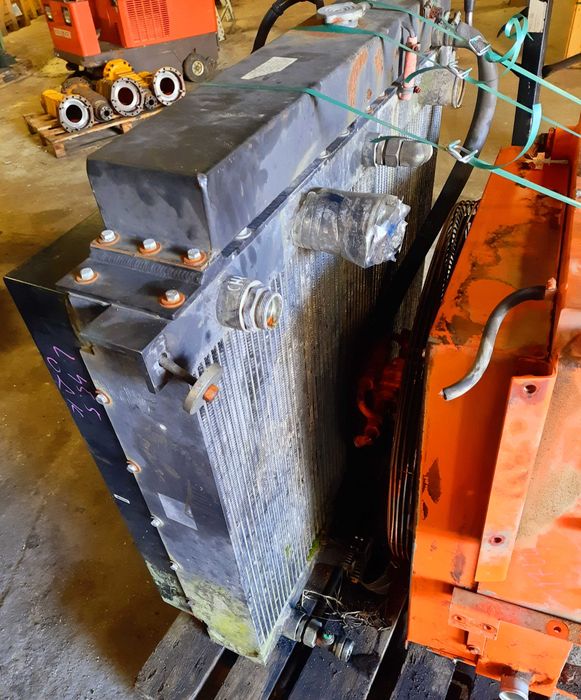 koparka Volvo ec 360blc komplet chłodnic hydromotor napędu wiatraka