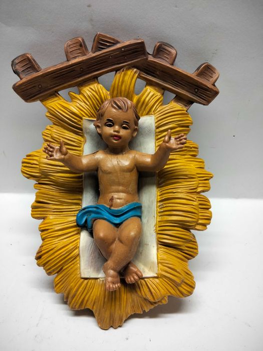 Szopka Jezus, Jezusek w żłobie .Żłobku