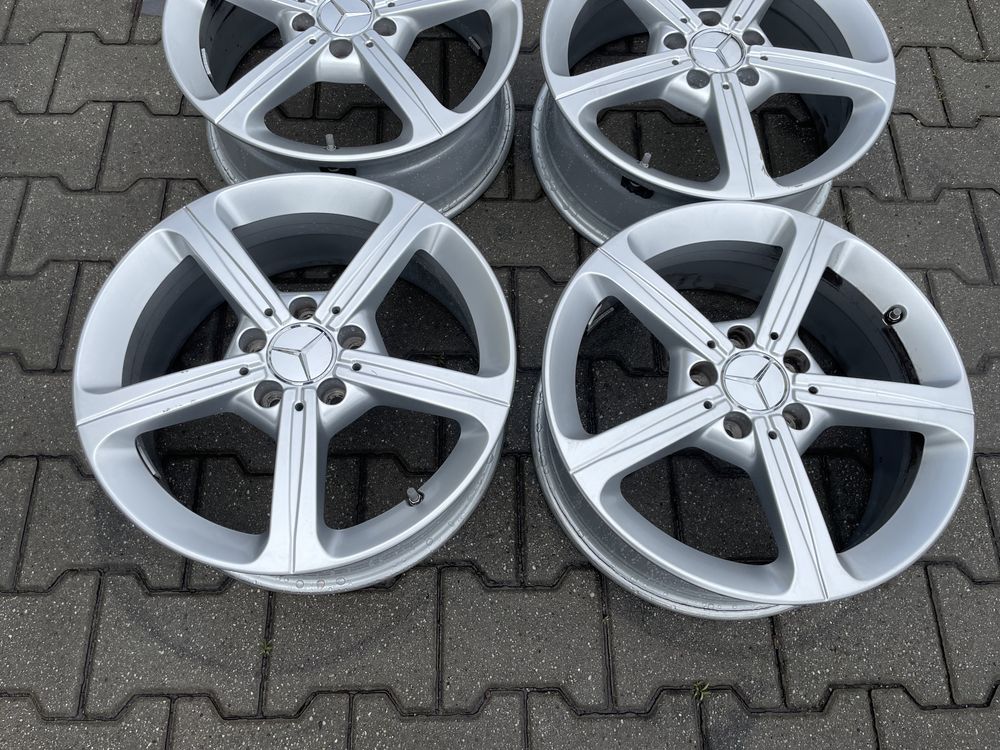 Jak nowe ori felgi Mercedes 17 x 6,5j 5x112 idealne okazja