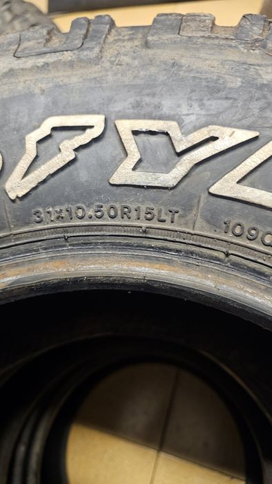 Pneus 31x10.5xr15 Fedima/Goodyear