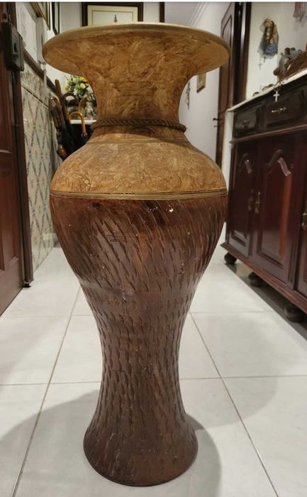 Jarrão de Cerâmica castanho