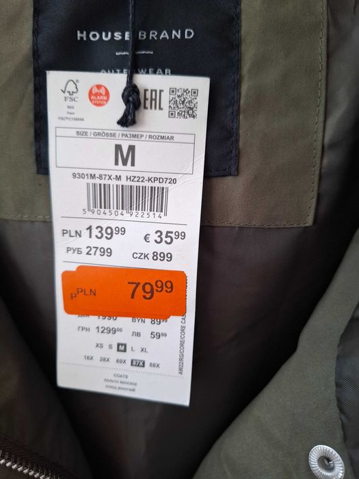 Nowa parka House rozm. M