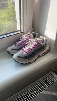 Кросівки Nike Air Max 95 Hyper Violet Pure Platinum