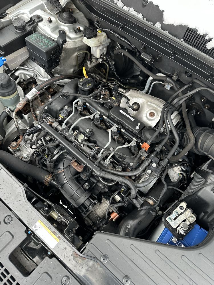 Двигатель Мотор Kia Sorento 2.2 d4hb Hyundai Santa fe 3 Хюндай Соренто