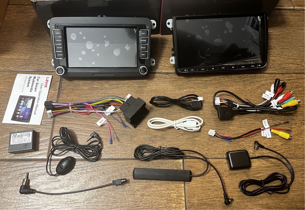 VW Skoda 7 9 дюймів 4/64Gb 8 ядер Android 14 4G Carplay WiFi GPS Seat