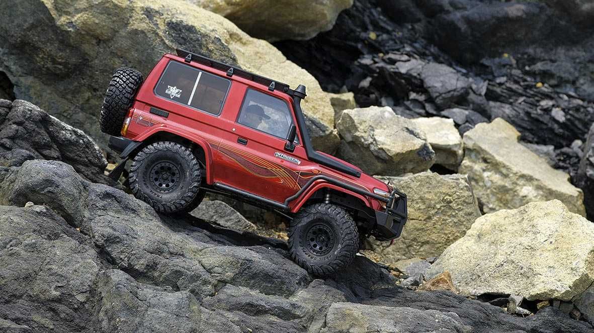 RGT ROCK CRAWLER INTRUDER Toyota LC71 4x4 1:10