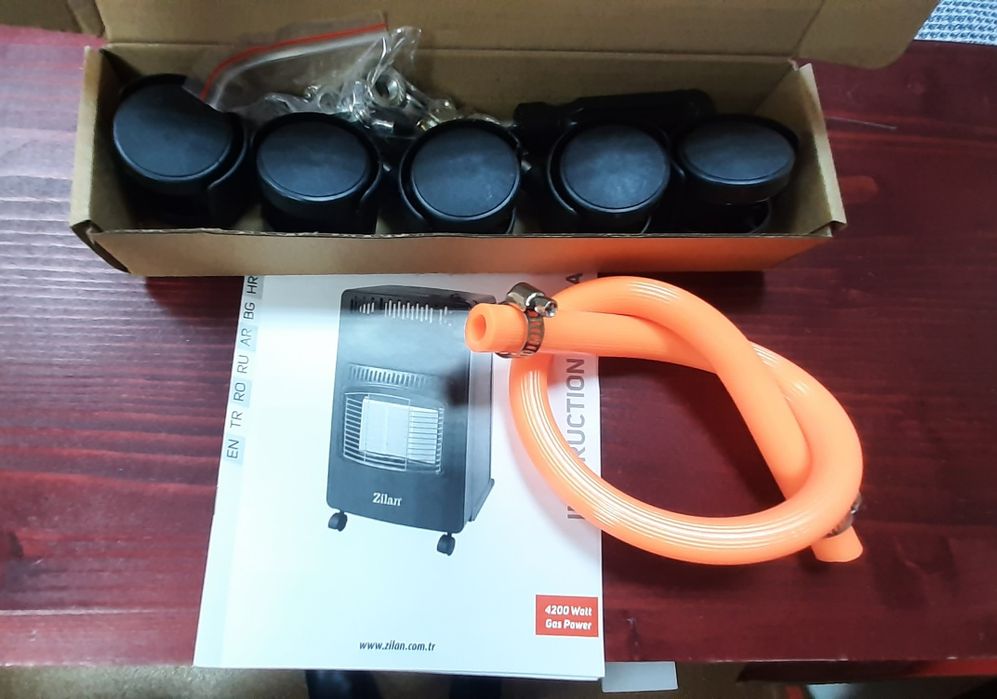 Газовий конвектор інфрачервоний керамічний 4,2 кВт Zilan