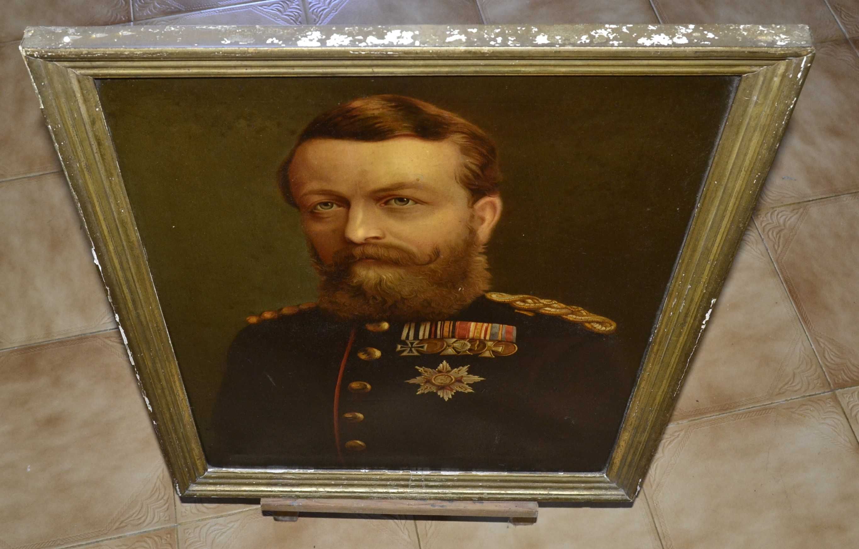 Quadro Antigo, Retrato do Imperador Frederick III da Alemanha