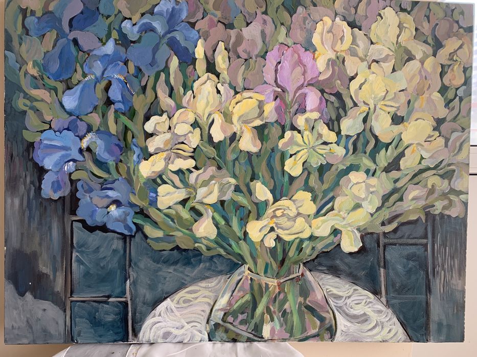 Картина «Букет», масло, розмір 60Х80 см