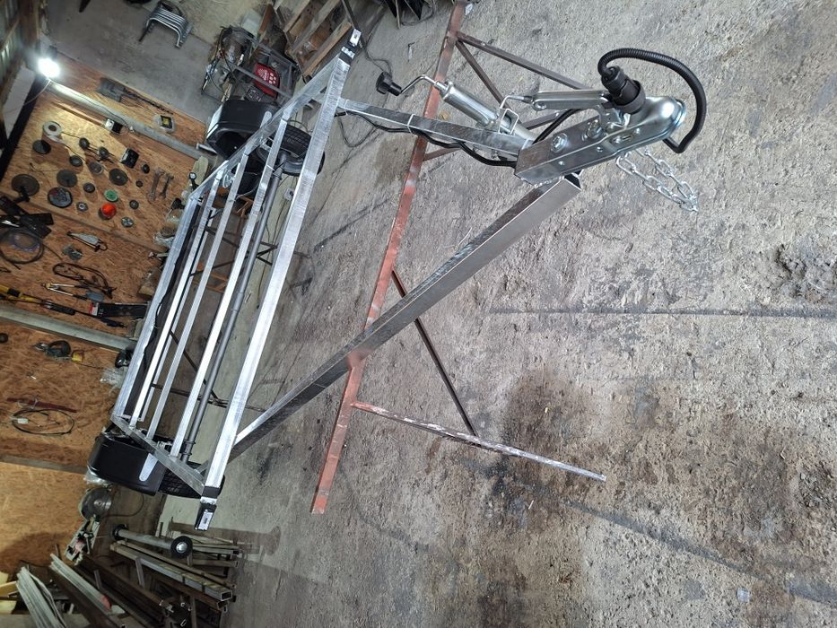 прицеп оцинкований  платформа рама чан