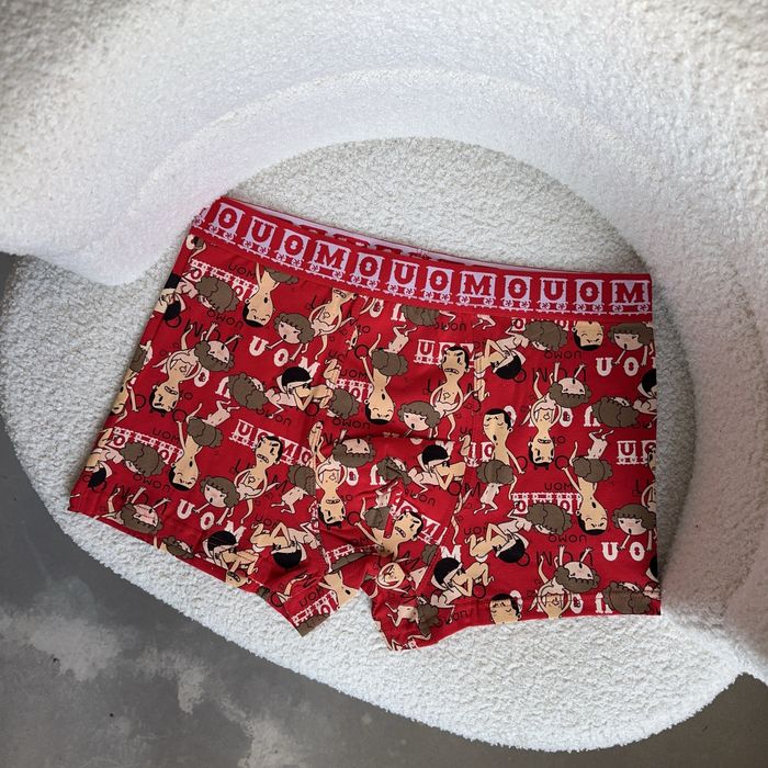 Новорічні, чоловічі, бавовняні труси на подарунок «книга кохання»