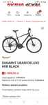 Rower trekingowy Diamant ubari deluxe blacke