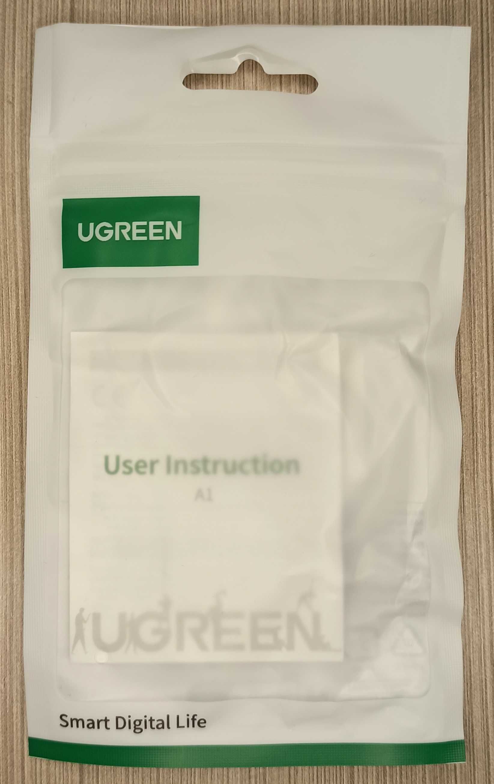 Захисний Ethernet-адаптер проти грози Ugreen RJ45 грозозахист (NW116)