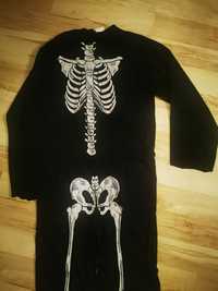 Strój karnawałowy Halloween szkielet kościotrup