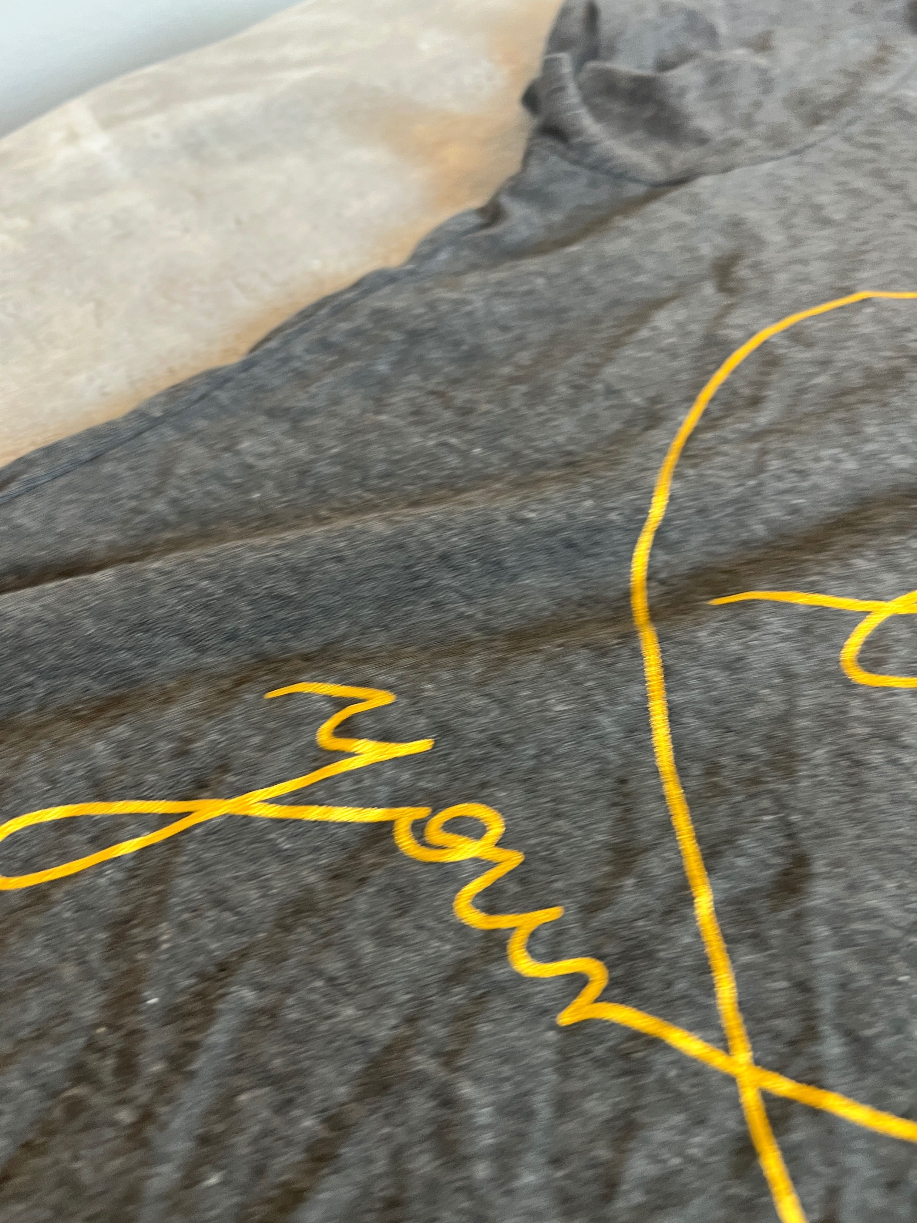 T-shirt / bluzka / koszulka z krótkim rękawem szara / grafitowa