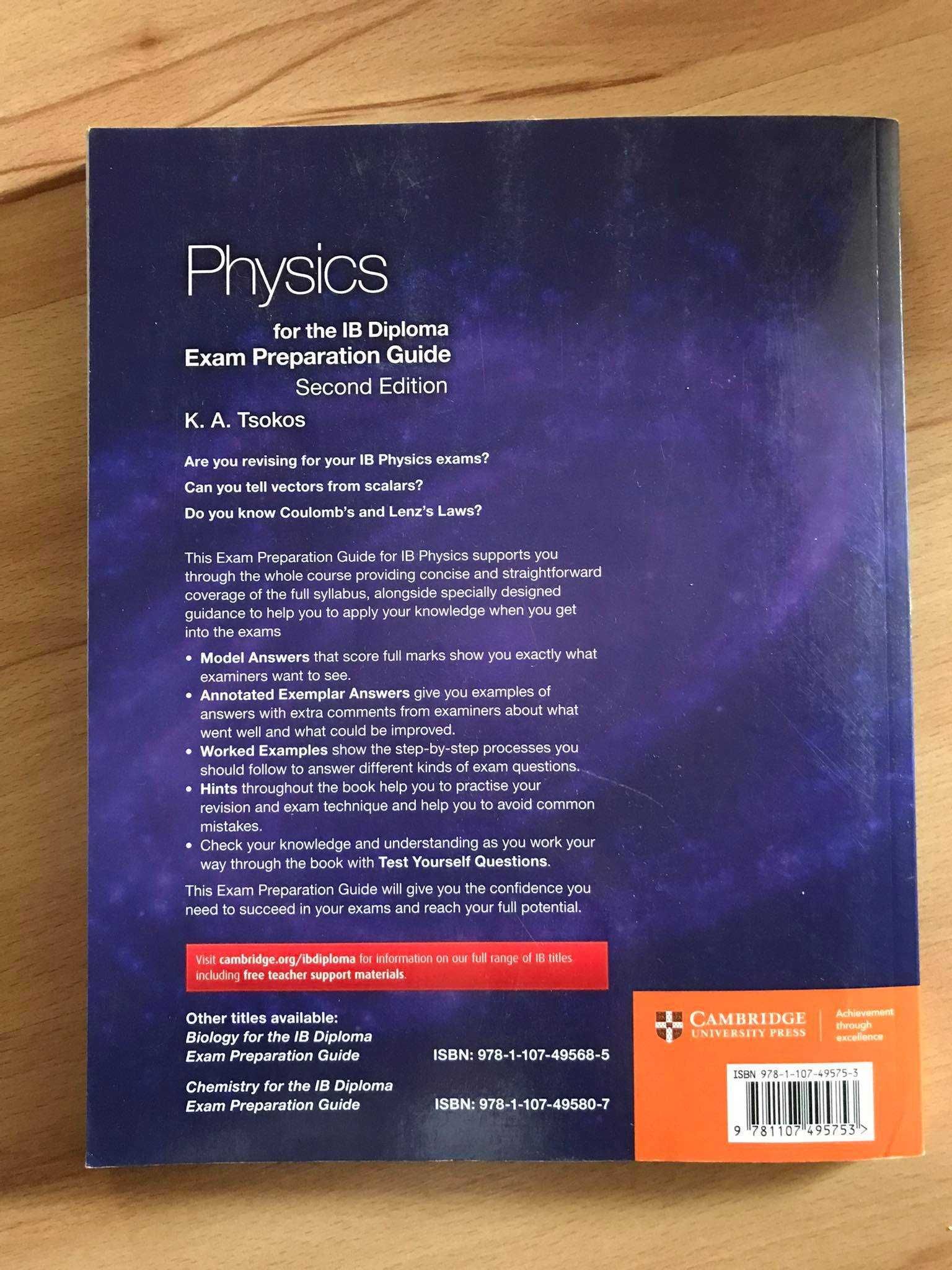 Physics for thr IB diploma, 2nd edition, Tsokos FIZYKA DLA IB
