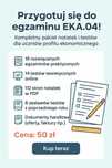 Kompletny pakiet notatek i testów do egzaminu EKA.04