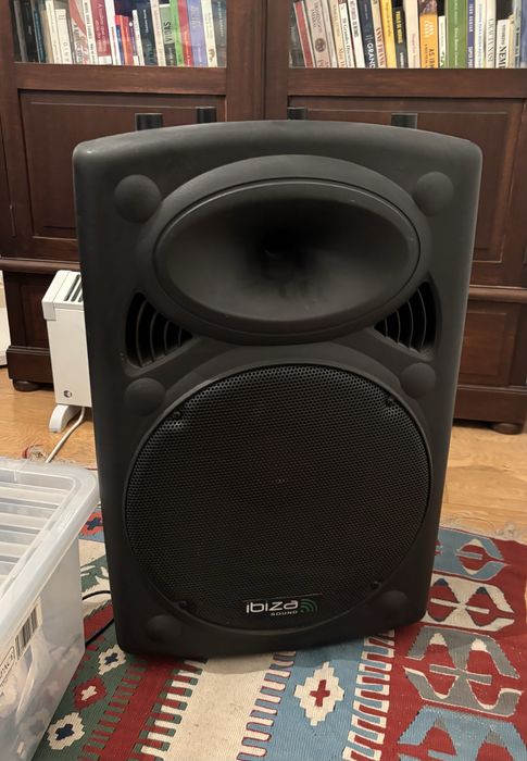 Coluna Ibiza Sound SLK15A-USB