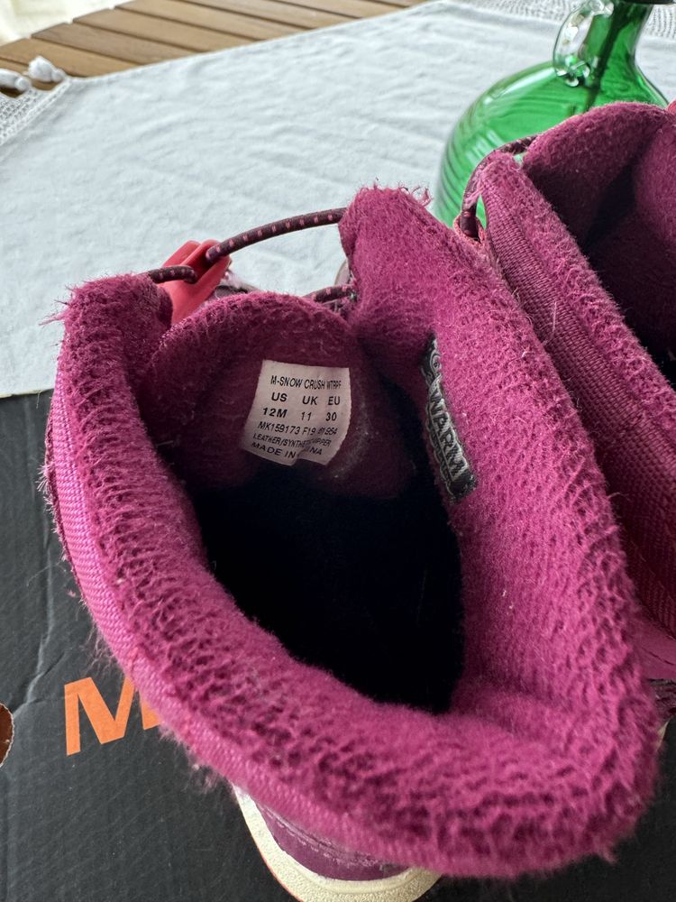 Дитячі зимові черевики Merrell - 30р.(19 см)