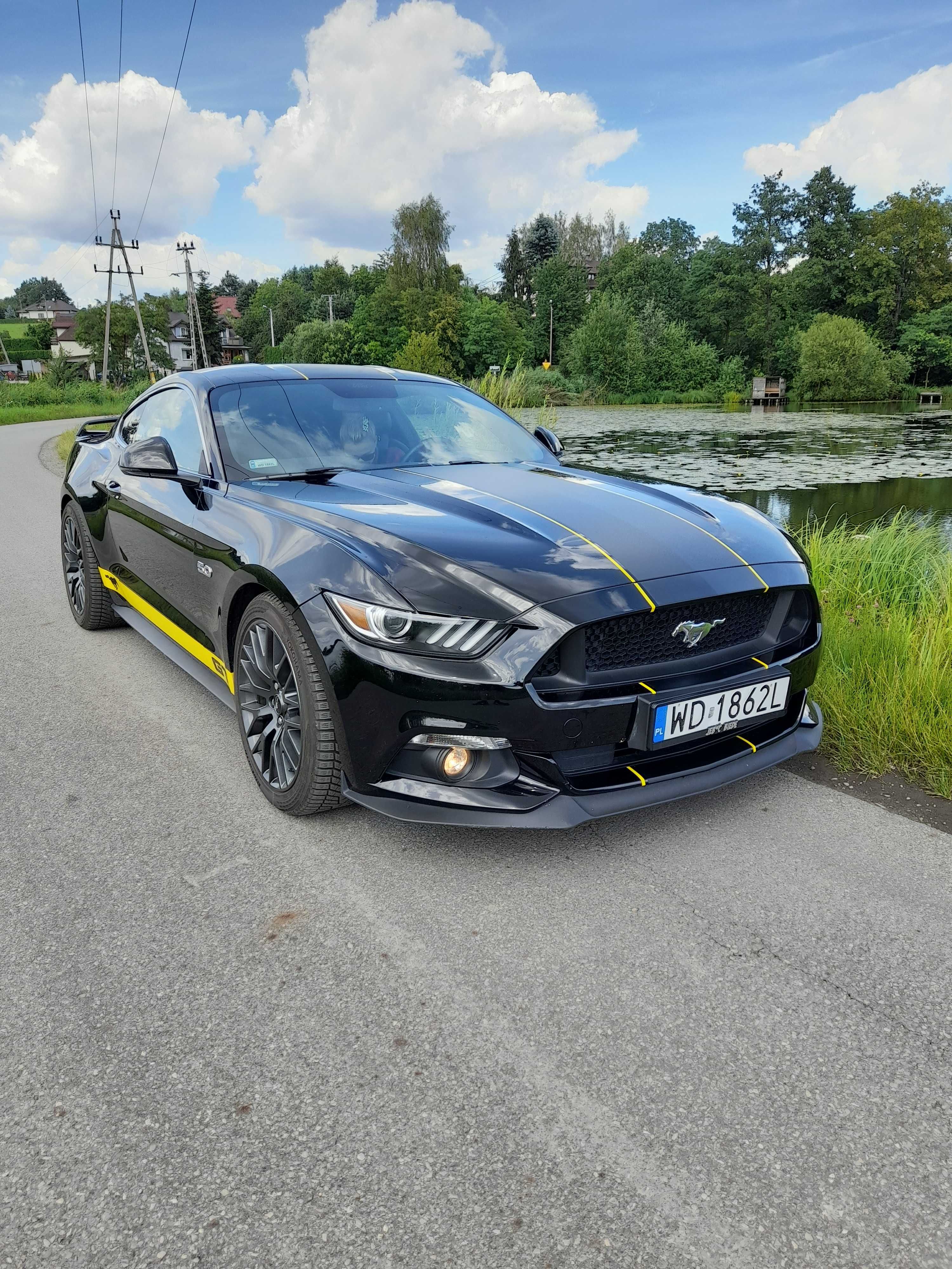 Mustang GT V8 5.0 krajowy 1-wlasciciel bezwypadkowy FV 23%