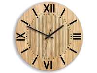 Zegar Ścienny Drewniany Santiago Czarny