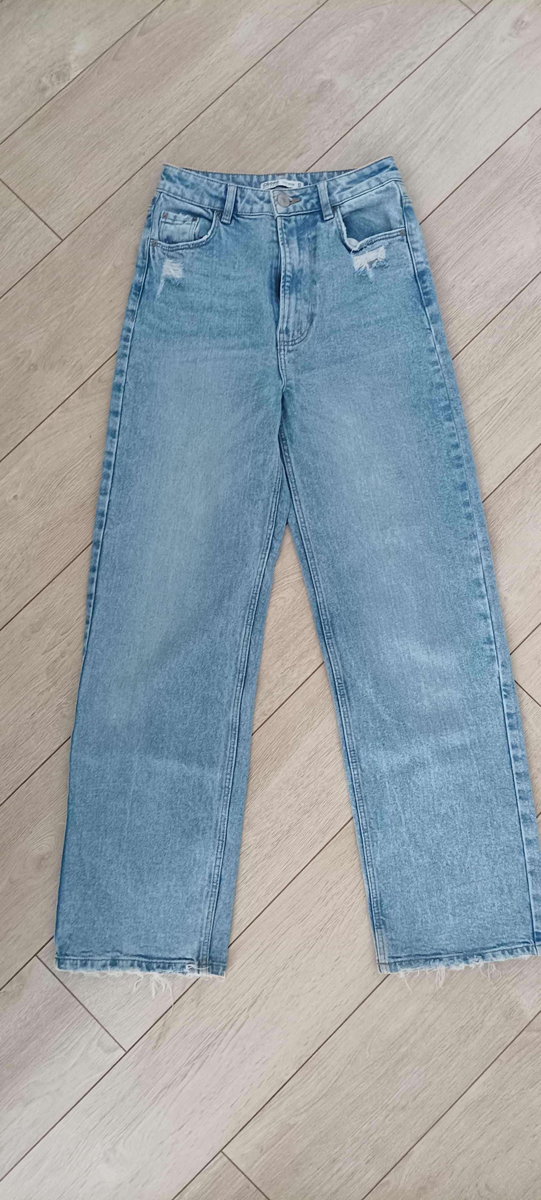 Jeansy CROPP XS 34