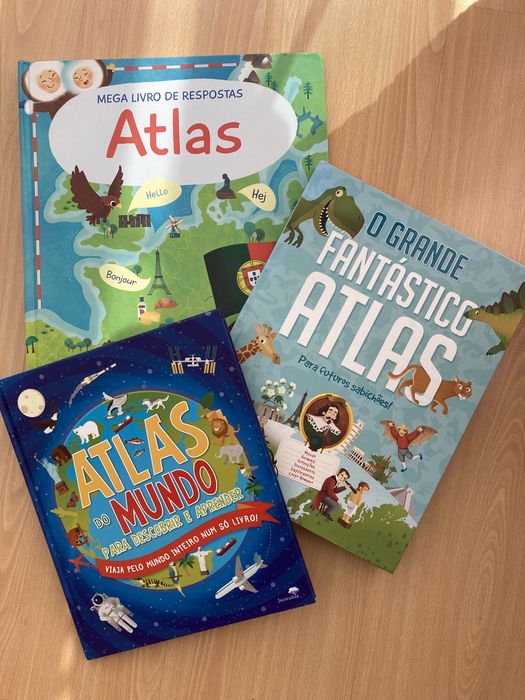 O Grande Fantástico Atlas para futuros sabichões NOVO
