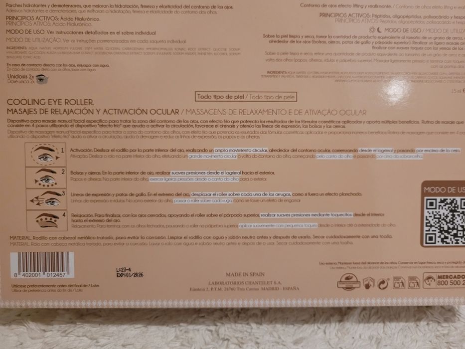 Kit "My Moment"_ritual de belleza p/ el contorno de los ojos