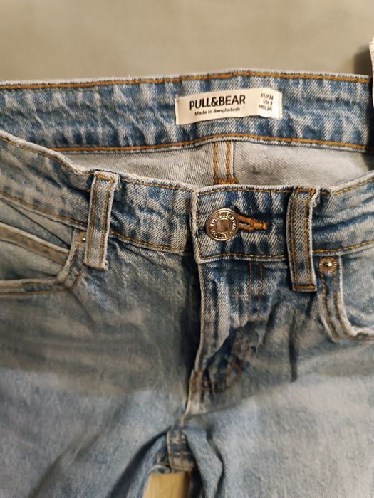 Spodnie jeans Pull&bear damskie 34
