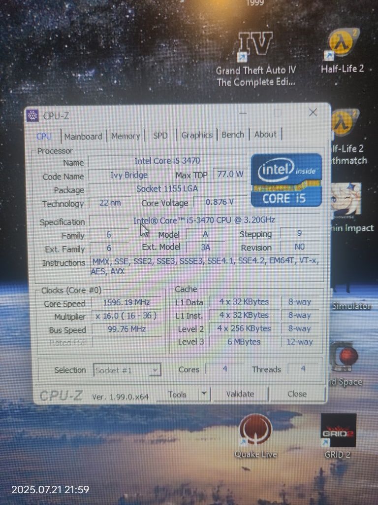 Komputer stacjonarny I 5 16 GB ram MSI Gtx 960