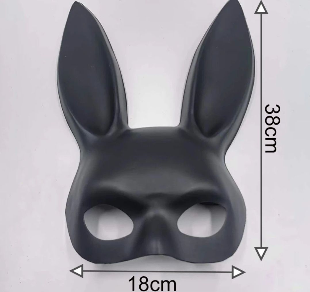 Шикарная матовая маска зайца кролика плэйбой playboy