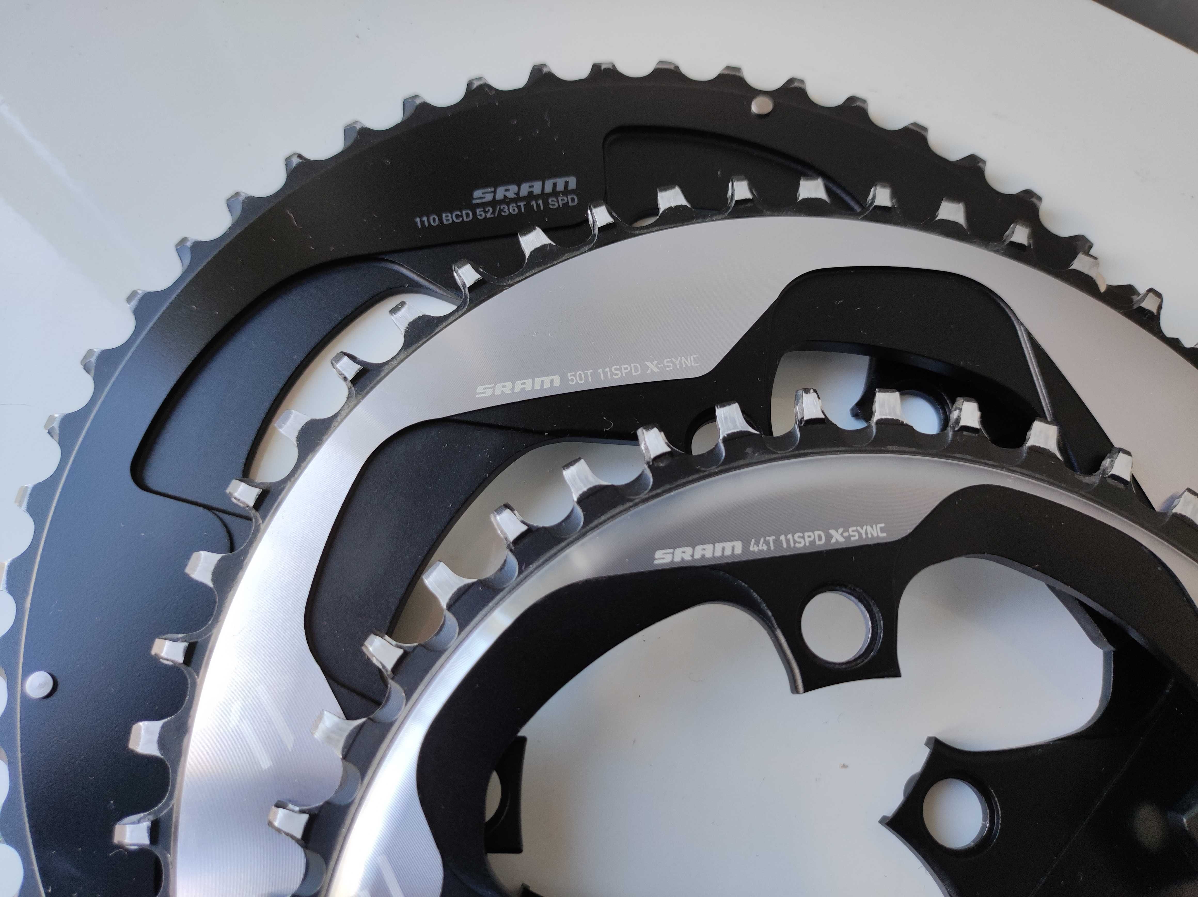 Chainrings (зірки) SRAM RED 52T, Force X-SYNC 44T, Supacaz