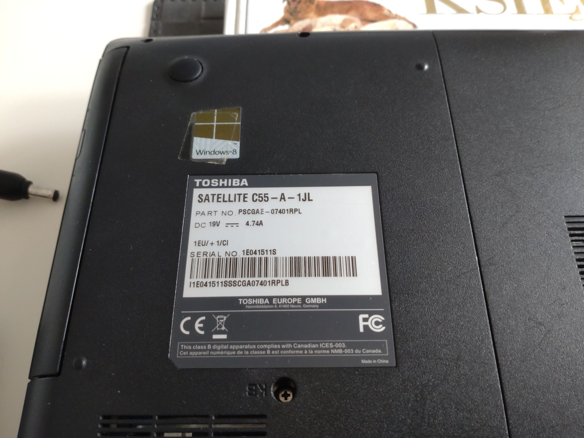 Laptop Toshiba C 55 A1 JL i3 HDD RAM