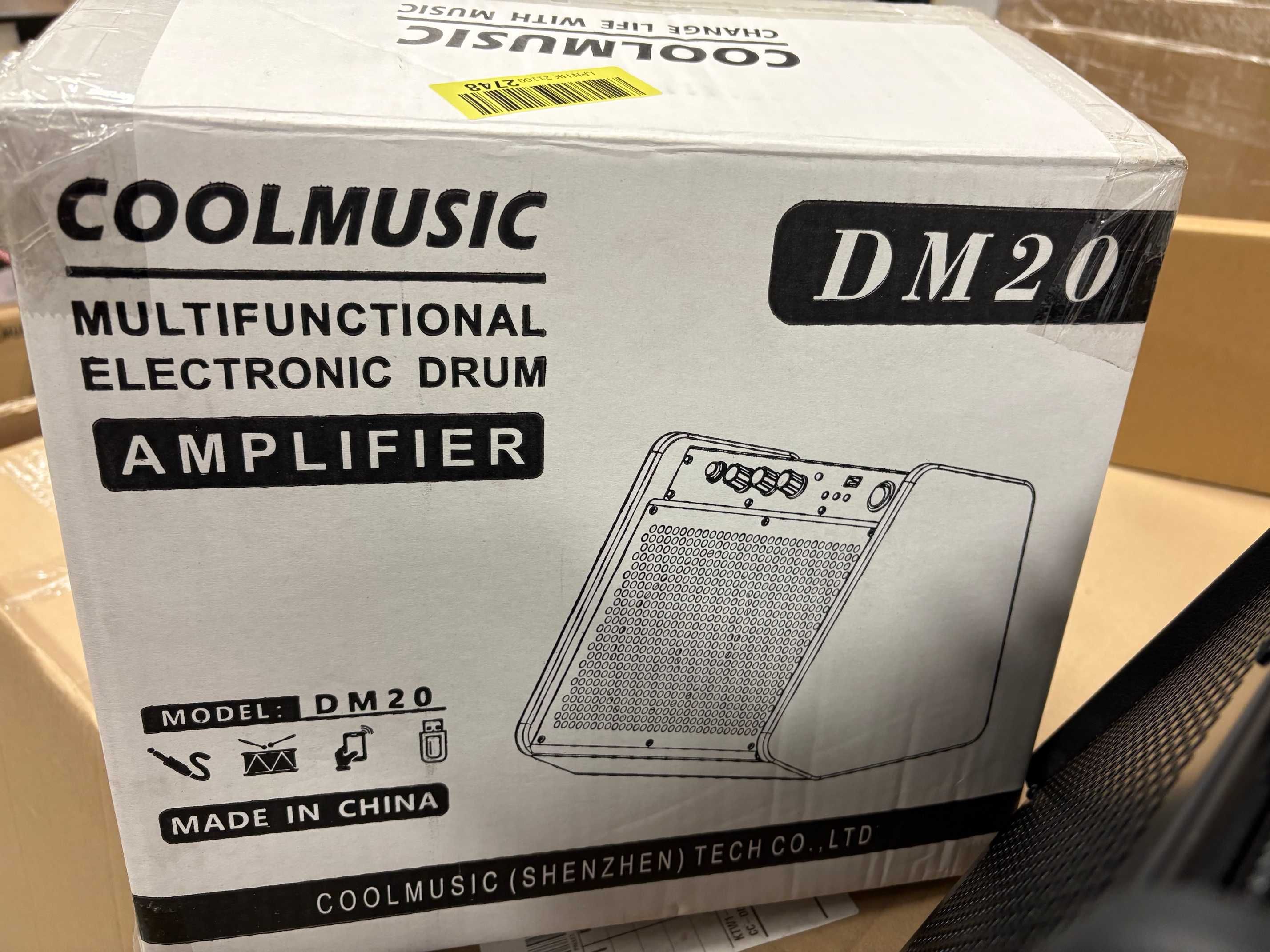 COOLMUSIC DM20 20W Wzmacniacz gitarowy Bluetooth USB